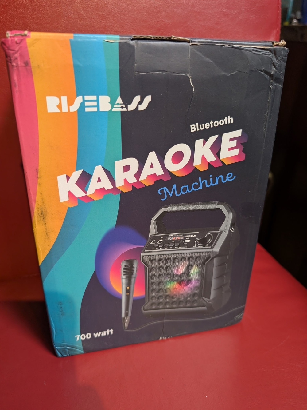 Bluetooth Karaoke Machine - Black